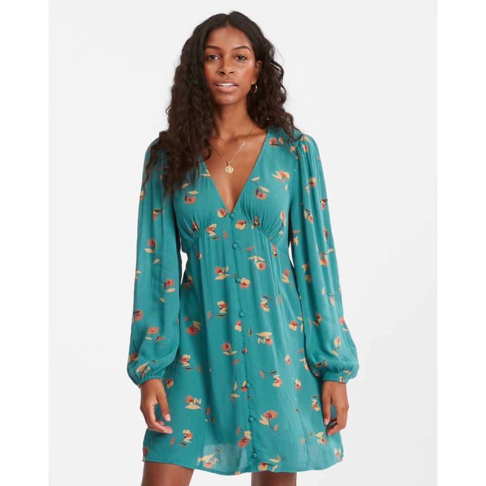 Billabong Days on End Mini Dress 👗 - Picture 4 of 5